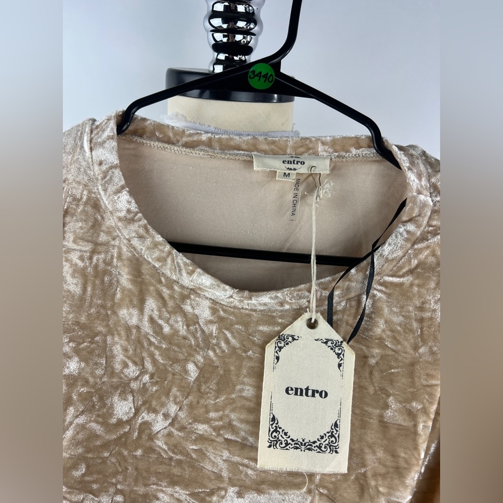 💚 3440. Crushed Velour Lace Up Detail Mini Dress - Picture 5 of 7